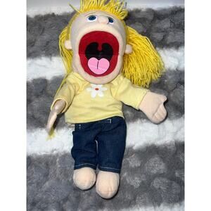 Silly Puppets Katie Hand Puppet Doll Plush 14”